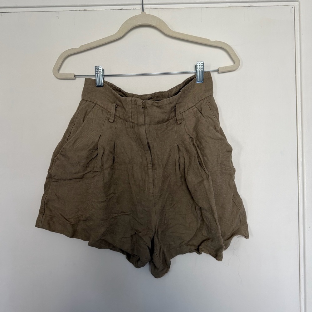 Mango Women's Tan Shorts
